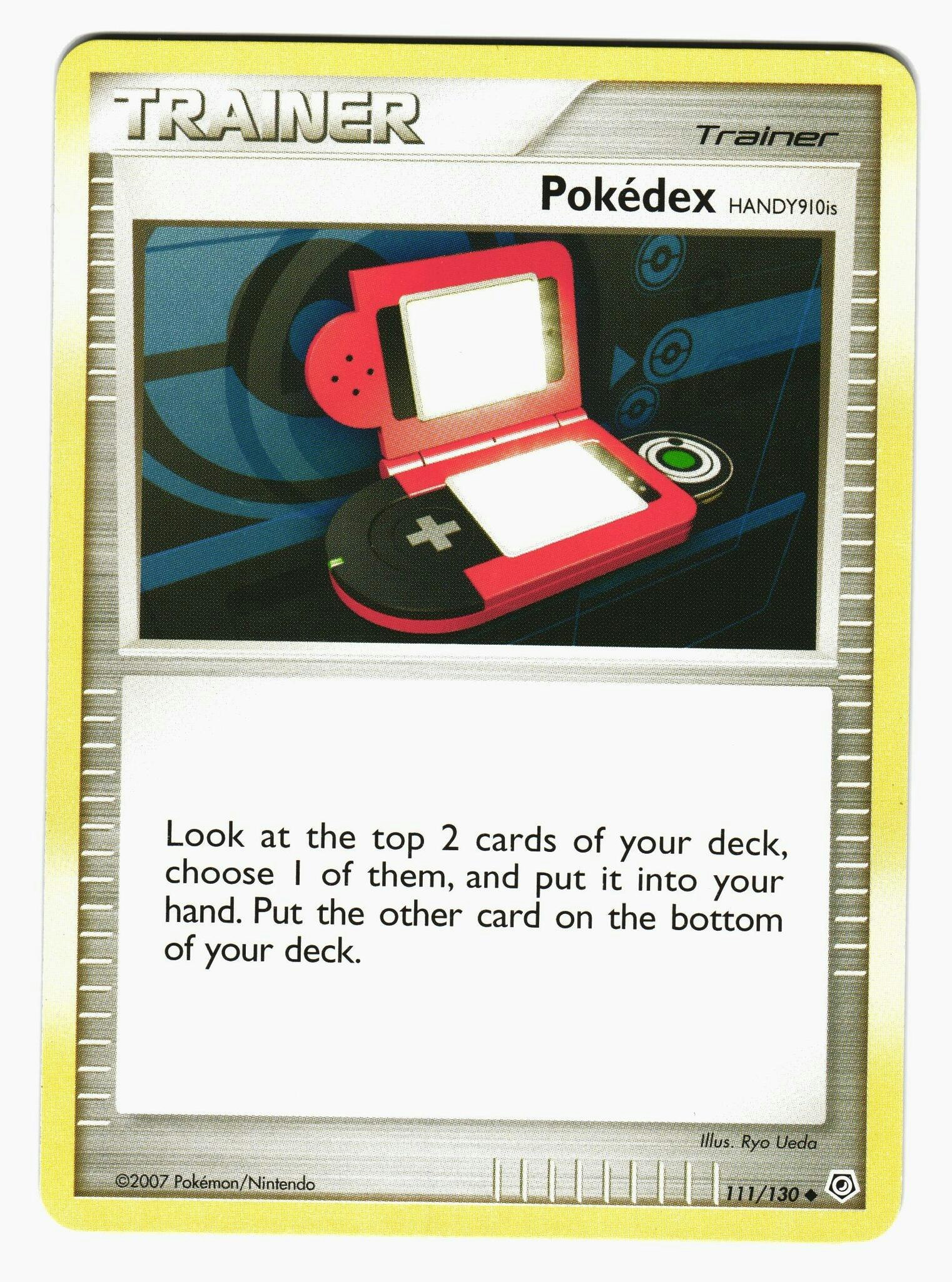 Pokedex Handy910is Uncommon 111/130 Diamond & Pearl Pokemon