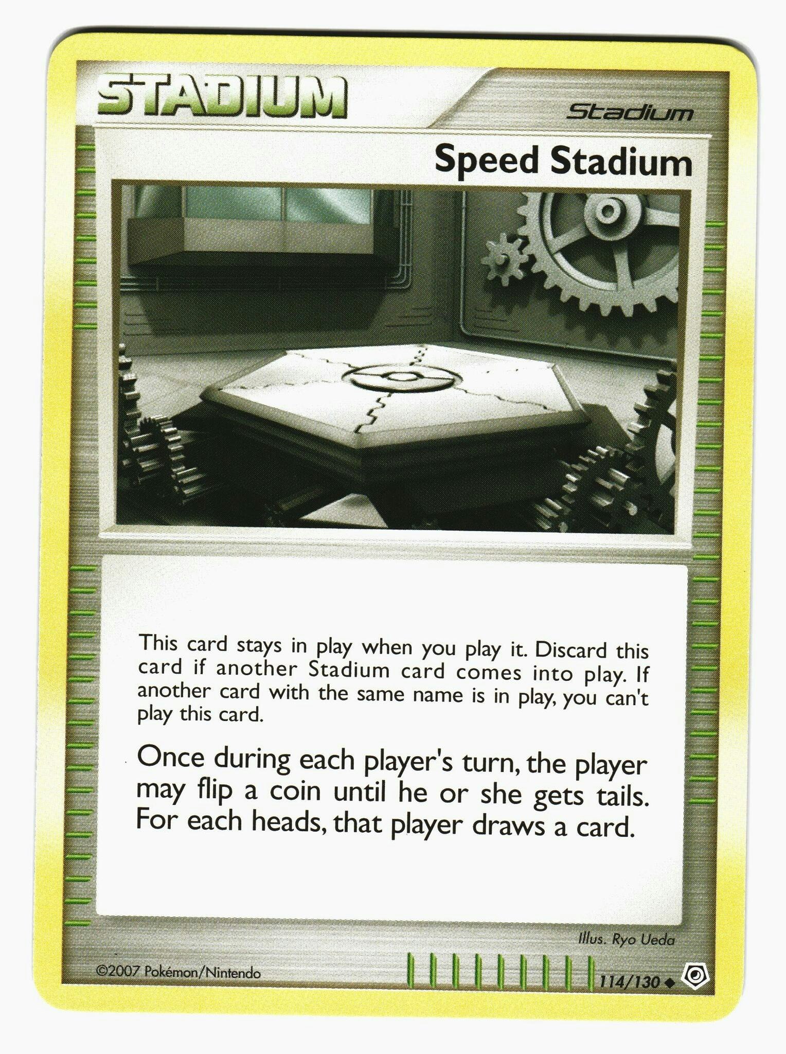 Speed Stadium Uncommon 114/130 Diamond & Pearl Pokemon