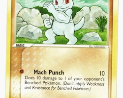 Machop Common 57/92 Ex Legend Maker Pokemon