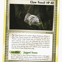 Claw Fossil Hp 40 Uncommon 78/92 Ex Legend Maker Pokemon