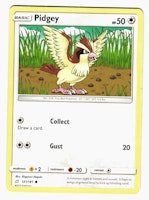 Pidgey Common 121/181 Team Up Pokemon