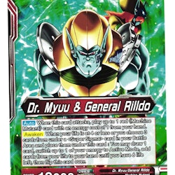 Dr. Myuu & General Rilldo BT17-002 Uncommon Dragon Ball Ultimate Squad