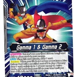 Gamma 1 & Gamma 2 BT17-032 Uncommon Dragon Ball Ultimate Squad