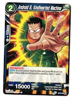 Android 8 Kindhearted Machine BT17-044 Uncommon Dragon Ball Ultimate Squad