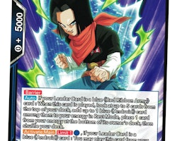 Android 17 Rebellious Will BT17-046 Uncommon Dragon Ball Ultimate Squad