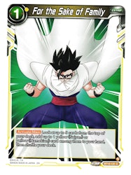 For the Sake of Family Bt18-121 Common Dawn Of The Z-Legends Dragon Ball