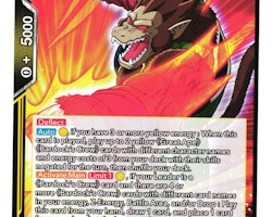 Great Ape Bardock Saiyan Potential Bt18-106 Rare Dawn Of The Z-Legends Dragon Ball