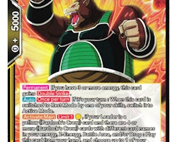 Great Ape Shugesh Saiyan Potential Bt18-102 Uncommon Dawn Of The Z-Legends Dragon Ball