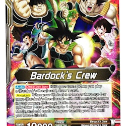 Bardocks Crew Bt18-89 Uncommon Dawn Of The Z-Legends Dragon Ball
