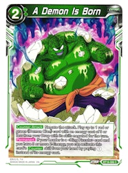 A Demon Is Born Bt18-88 Common Dawn Of The Z-Legends Dragon Ball