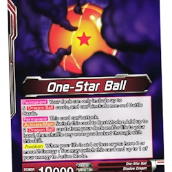 One Star Ball Bt18-2 Uncommon Dawn Of The Z-Legends Dragon Ball