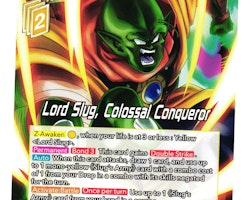 Lord Slug Colossal Conqueror BT19-102 Uncommon Fighter's Ambition Dragon Ball Super