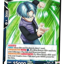 Trunks Developing Teamwork BT19-059 Uncommon Fighter's Ambition Dragon Ball Super