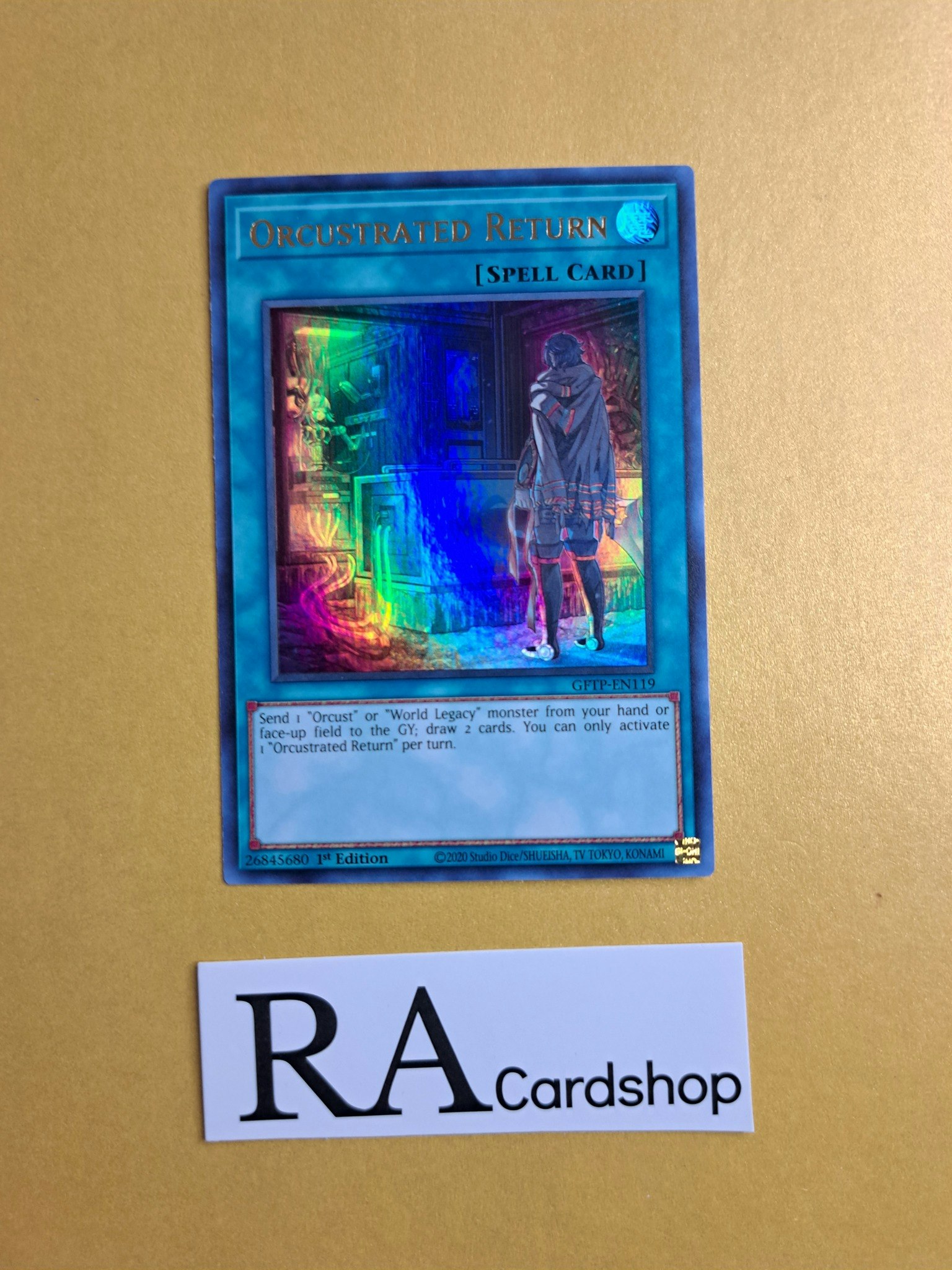 Orcustrated Return GFTP-EN119 1st Edition Ghosts From the Past Yu-Gi-Oh