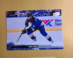 #409 Nick Leedy 2022-23 Upper Deck Series 2 Hockey