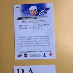 #408 Scott Perunovich 2022-23 Upper Deck Series 2 Hockey