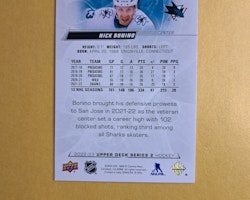 #395 Nick Bonino 2022-23 Upper Deck Series 2 Hockey