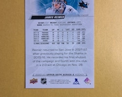 #394 James Reimer 2022-23 Upper Deck Series 2 Hockey