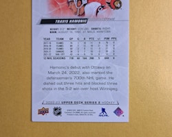#376 Travis Hamonic 2022-23 Upper Deck Series 2 Hockey