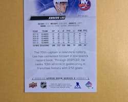 #362 Anders Lee 2022-23 Upper Deck Series 2 Hockey