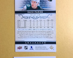 #4 Zach Parise 2021-22 Artifacts Hockey