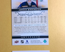#33 Jordan Binnington 2021-22 Artifacts Hockey