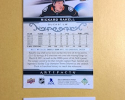 #95 Rickard Rakell 2021-22 Artifacts Hockey