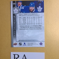 #630 Alex Galchenyuk 2020-21 Upper Deck Extended Series Hockey