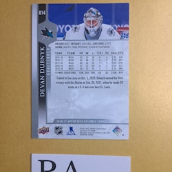 #614 Devan Dubnyk 2020-21 Upper Deck Extended Series Hockey