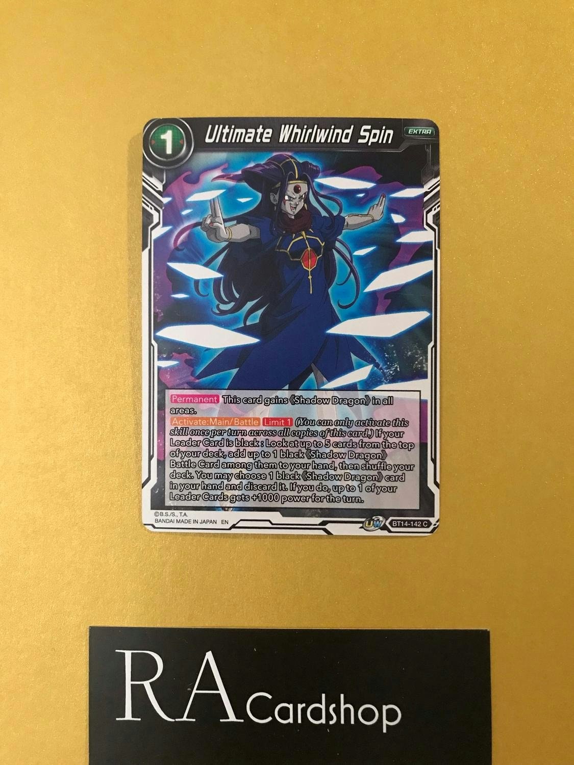 Ultimate Whirlwind Spin TB14-142 Common Cross Spirits Dragon Ball Super CCG