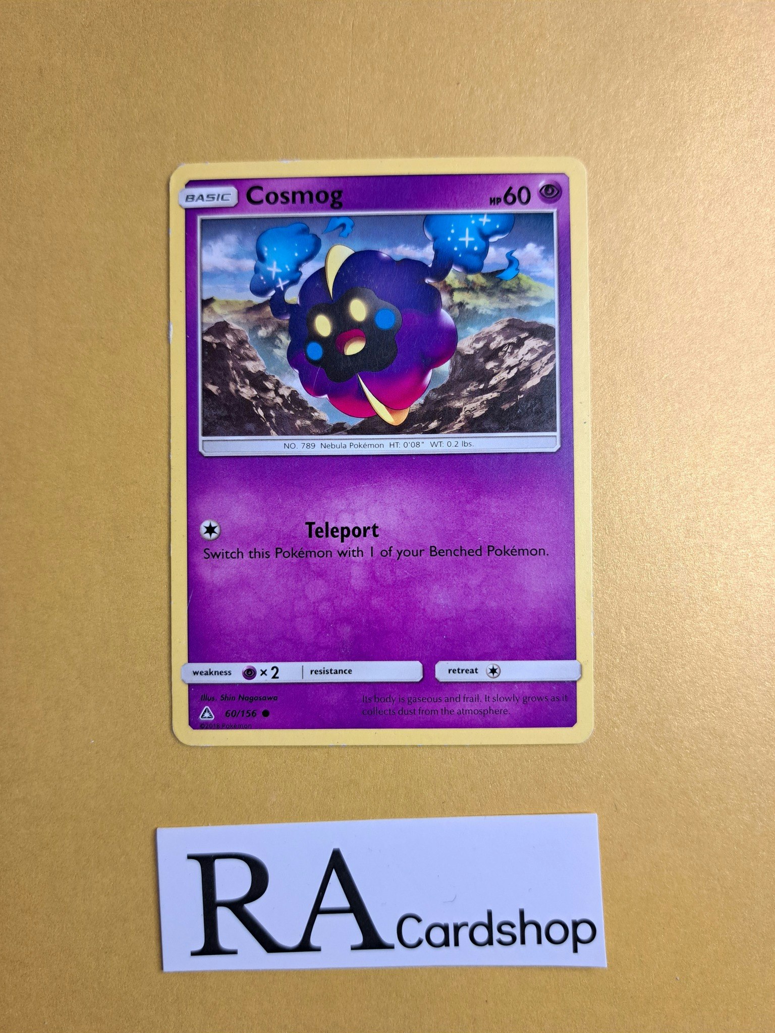 Cosmog Common 60/156 Ultra Prism Pokemon Kort