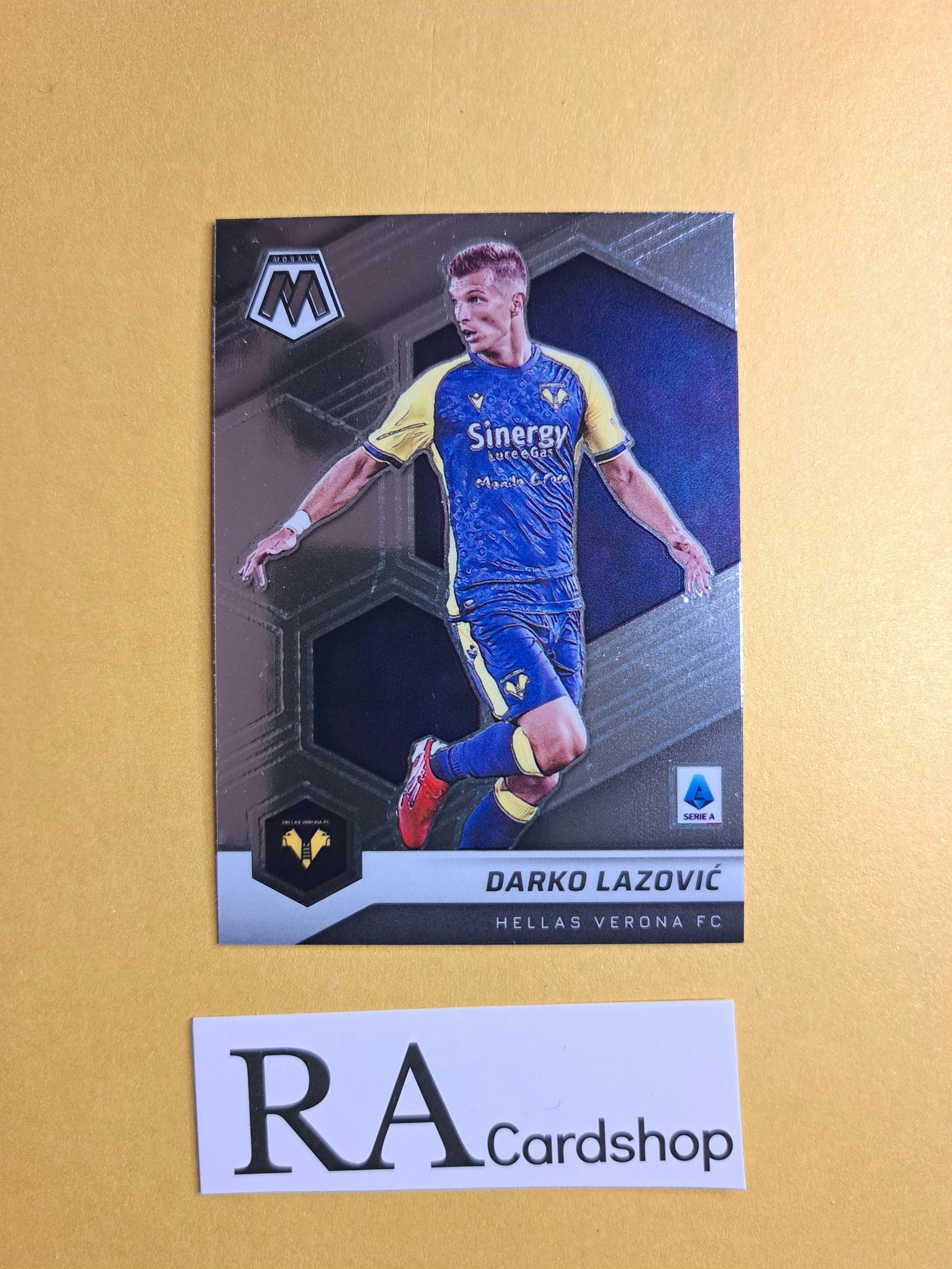 #183 Darko Lazovic 2021-22 Panini Mosaic Serie A Soccer Fotboll