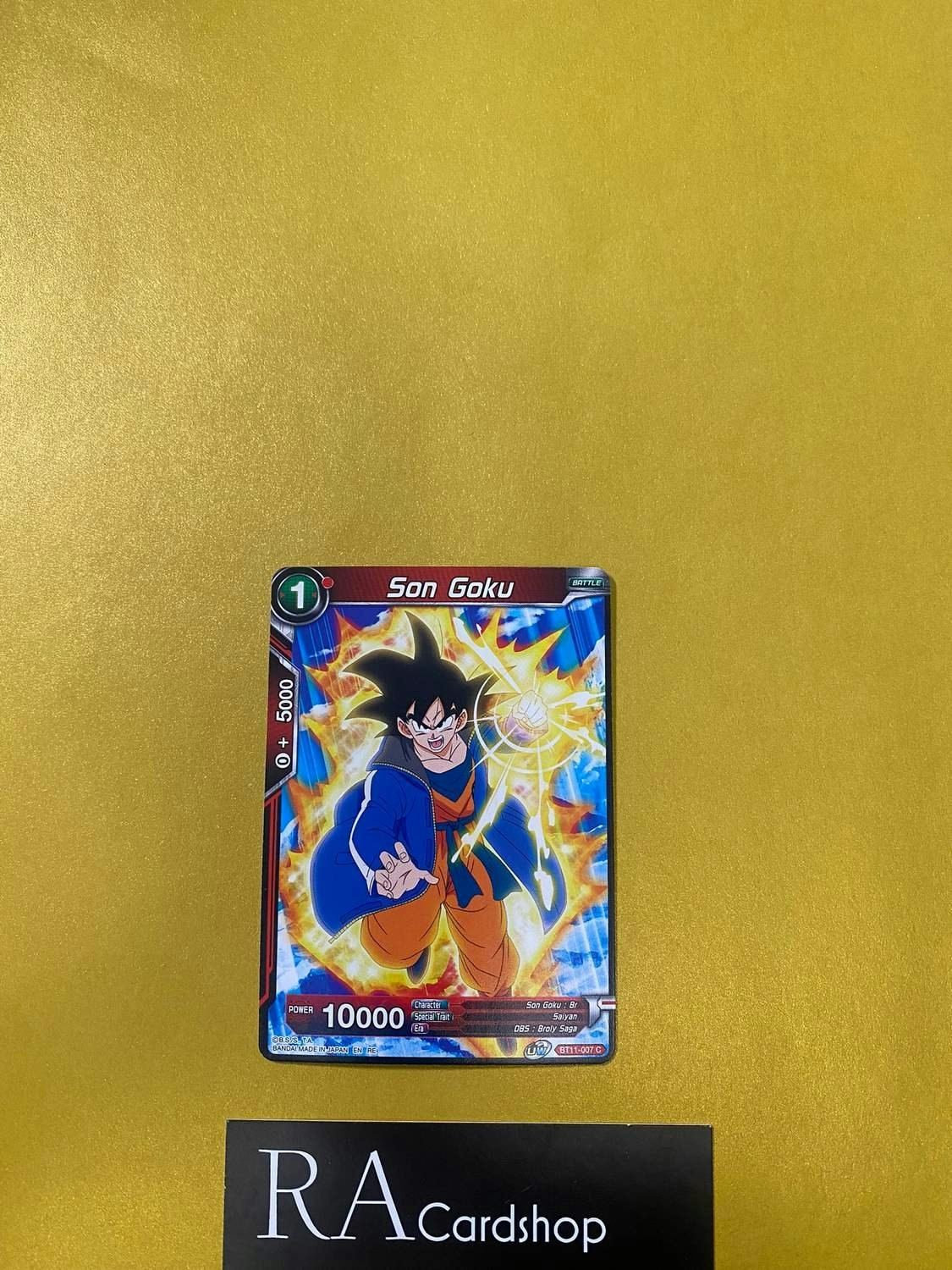 Son Goku Common BT11-007 Vermilion Bloodline Dragon Ball Super CCG