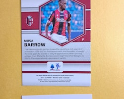 #166 Musa Barrow 2021-22 Panini Mosaic Serie A Soccer Fotboll