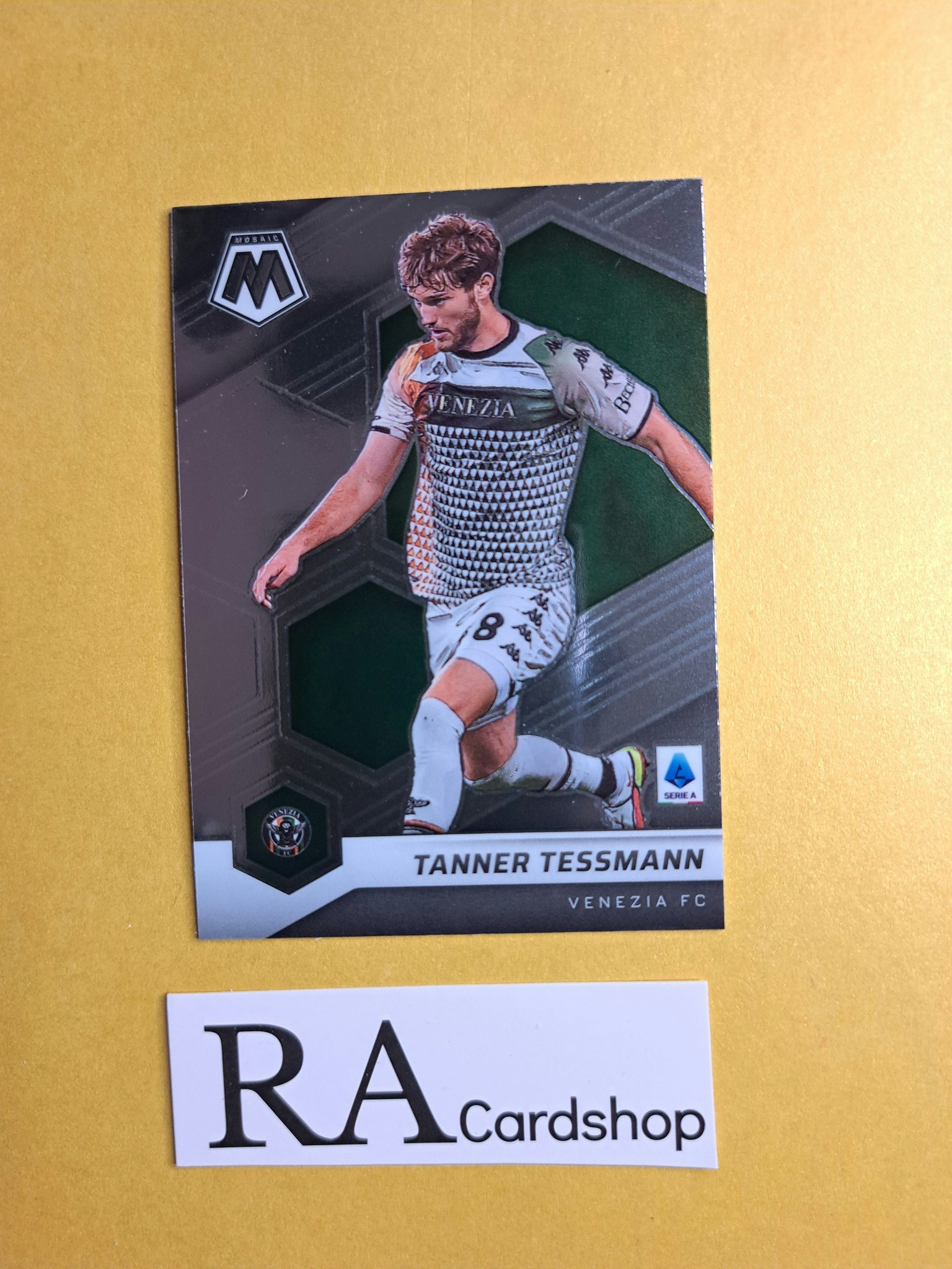 #120 Tanner Tessmann 2021-22 Panini Mosaic Serie A Soccer Fotboll