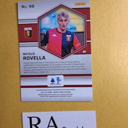 #98 Nicolo Rovella 2021-22 Panini Mosaic Serie A Soccer Fotboll