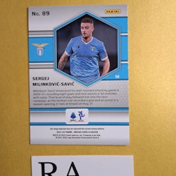 #89 Sergej Milinkovic - Savic 2021-22 Panini Mosaic Serie A Soccer Fotboll