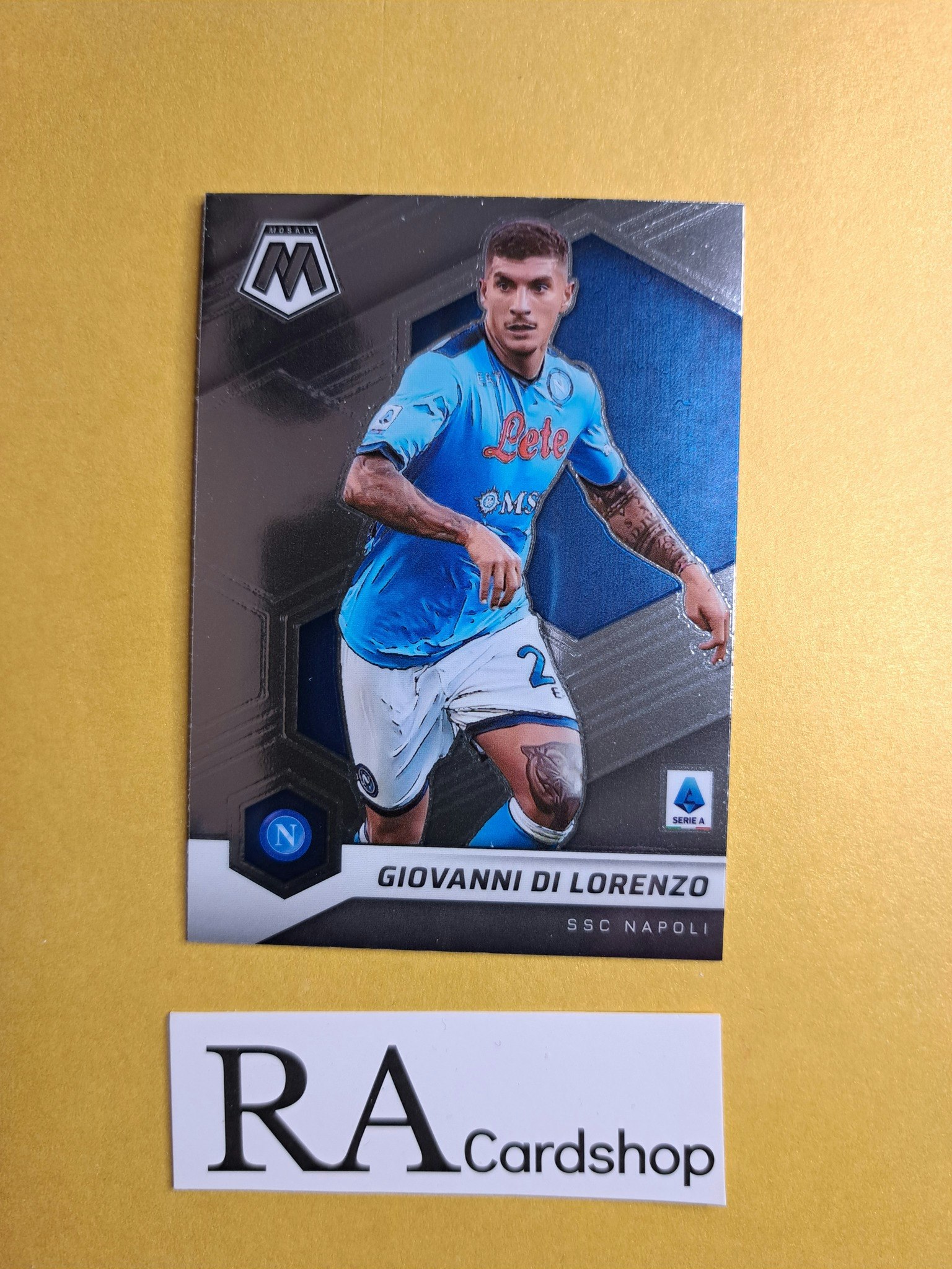 #34 Giovanni Di Lorenzo 2021-22 Panini Mosaic Serie A Soccer Fotboll