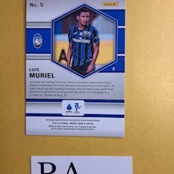 #5 Luis Muriel 2021-22 Panini Mosaic Serie A Soccer Fotboll