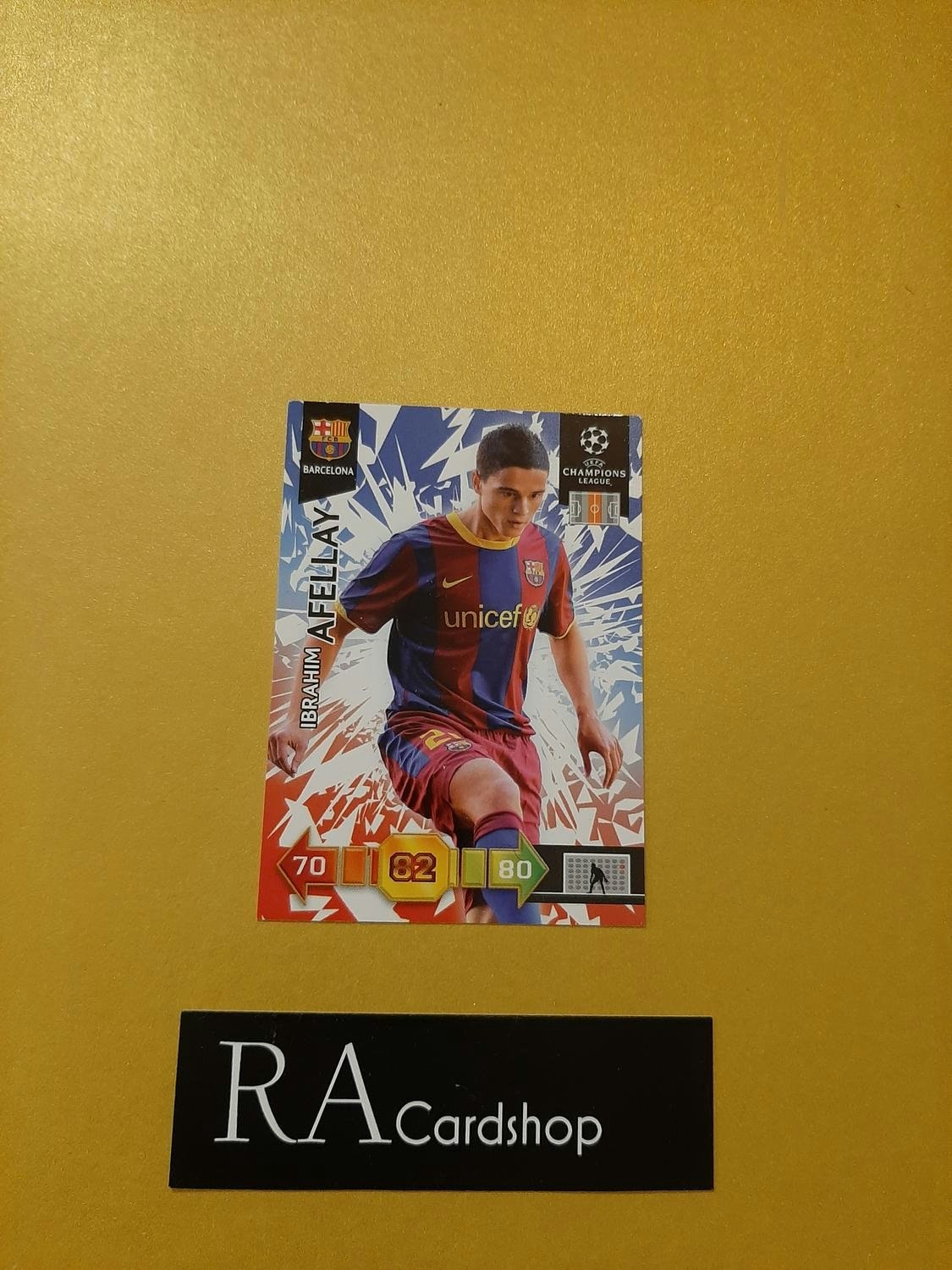 Ibrahim Afellay FC Barcelona EUFA Champions Leauge Adrenalyn XL 2010-2011