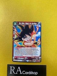 Son Goku, Ready for Anything Common BT12-006 Vicious Rejuvenation Dragon Ball Super CCG