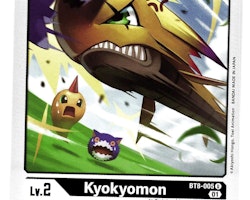 Kyokyomon Uncommon BT8-005 New Hero BT8 Digimon