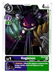 Kogamon Uncommon BT8-075 New Hero Digimon