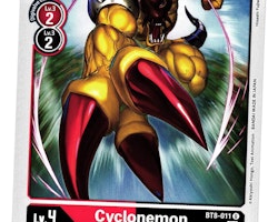 Cyclonemon Uncommon BT8-011 New Hero Digimon