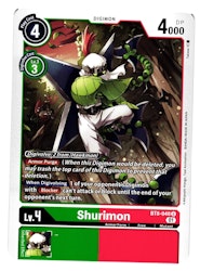 Shurimon Uncommon BT8-048 New Hero Digimon