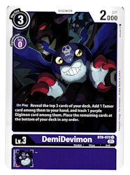 Demidevimon Uncommon BT8-072 New Hero Digimon