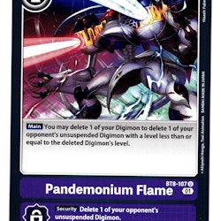 Pandemonium Flame Uncommon BT8-107 New Hero Digimon