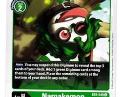 Namakemon Uncommon BT8-049 New Hero Digimon