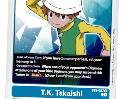 T.K. Takaishi Uncommon BT8-087 New Hero Digimon