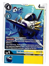 Submarimon Uncommon BT8-023 New Hero Digimon